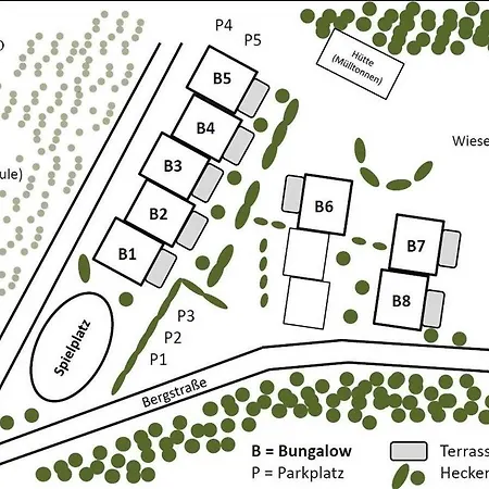 Ferienhaus Bergstrasse 1 別荘 コルスヴァント